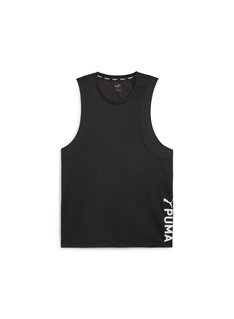 PUMA FIT Ultrabreathe Mens Black Training Tank - Image 1